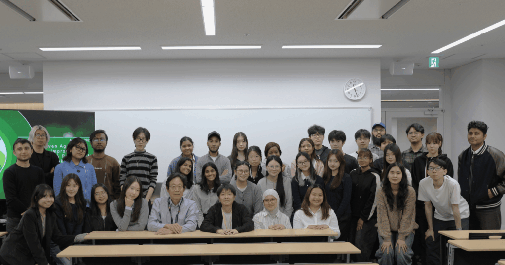 Collaboration with TIU Lecture — Discussing Global Business Models Utilizing “e-kakashi”
